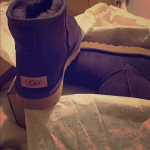 Mini UGG boots...